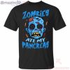Zombies Ate My Pancreas Diabetes Awareness Halloween T-Shirt