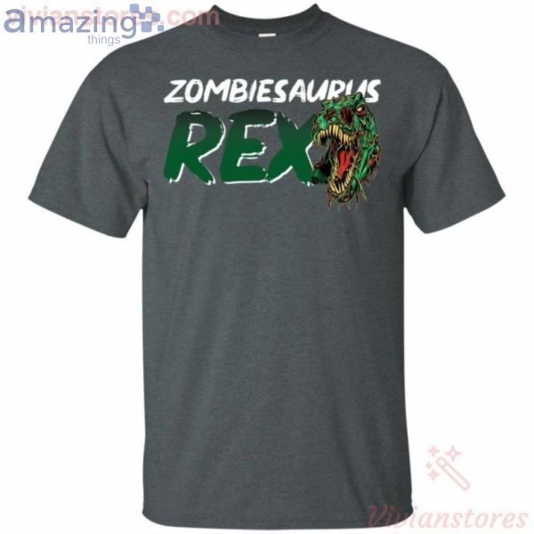 Zombiesaursus Rex Halloween T-Shirt Product Photo 2