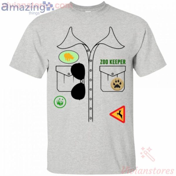 Zoo Keeper Halloween Job Funny T-Shirt Product Photo 2