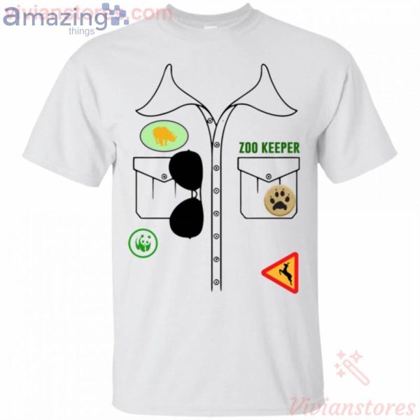 Zoo Keeper Halloween Job Funny T-Shirt Product Photo 3