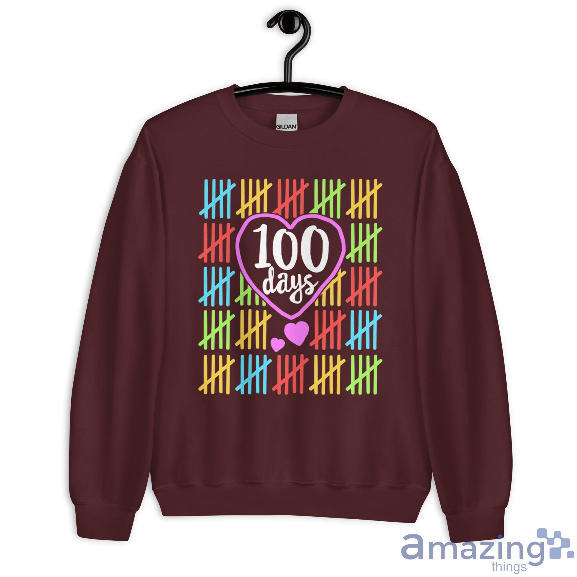 100 Days Back To School Shirt image 100 Days Back To School Shirt - Unisex Heavy Blend Crewneck Sweatshirt-1