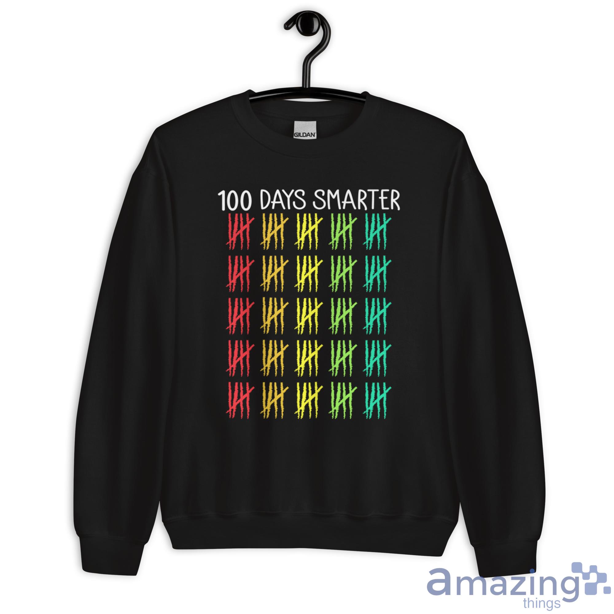 100 Days Smarter Back To School Shirt image 100 Days Smarter Back To School Shirt - Unisex Heavy Blend Crewneck Sweatshirt