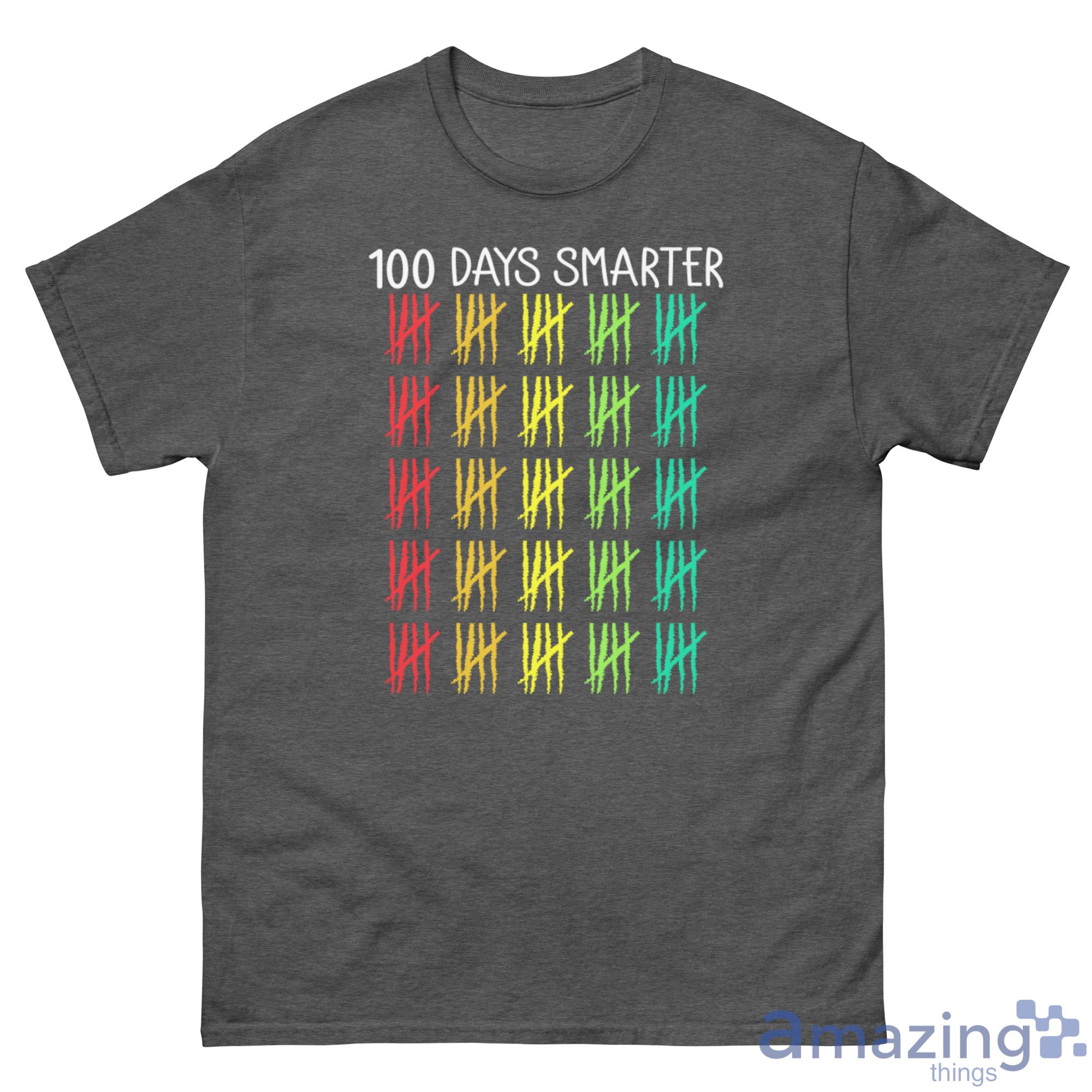 100 Days Smarter Back To School Shirt - G500 Men’s Classic Tee-1 100 Days Smarter Back To School Shirt - G500 Men’s Classic Tee-1