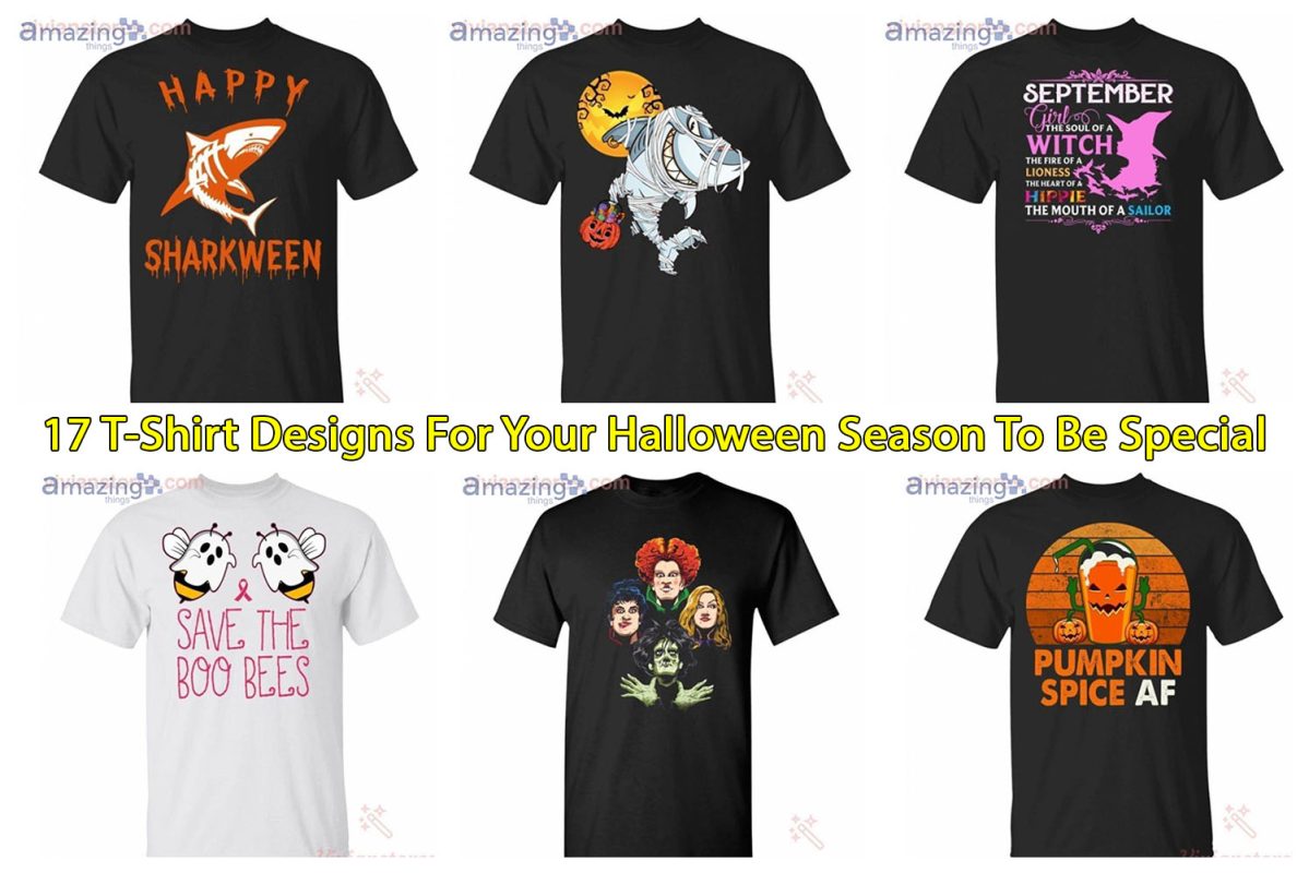 17 T-Shirt Designs For Your Halloween Season To Be Special