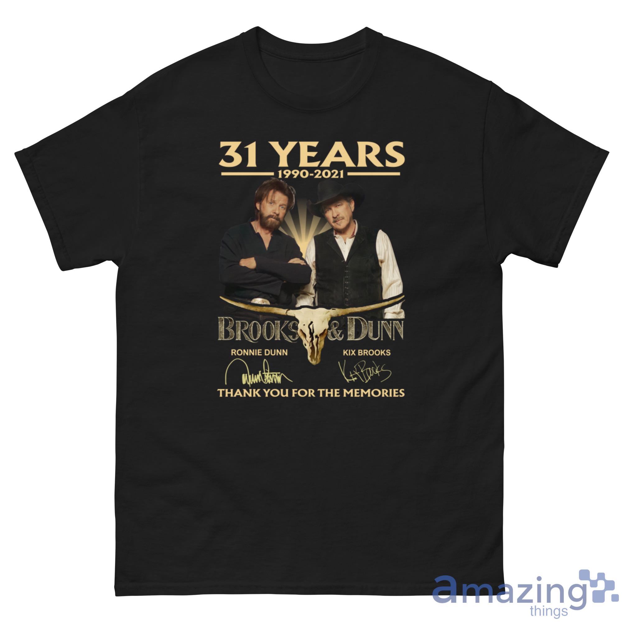 31 Years 1990 2021 Brooks & Dun Thank You For The Memories Shirt image 31 Years 1990-2021 Brooks & Dun Thank You For The Memories Shirt - G500 Men’s Classic Tee