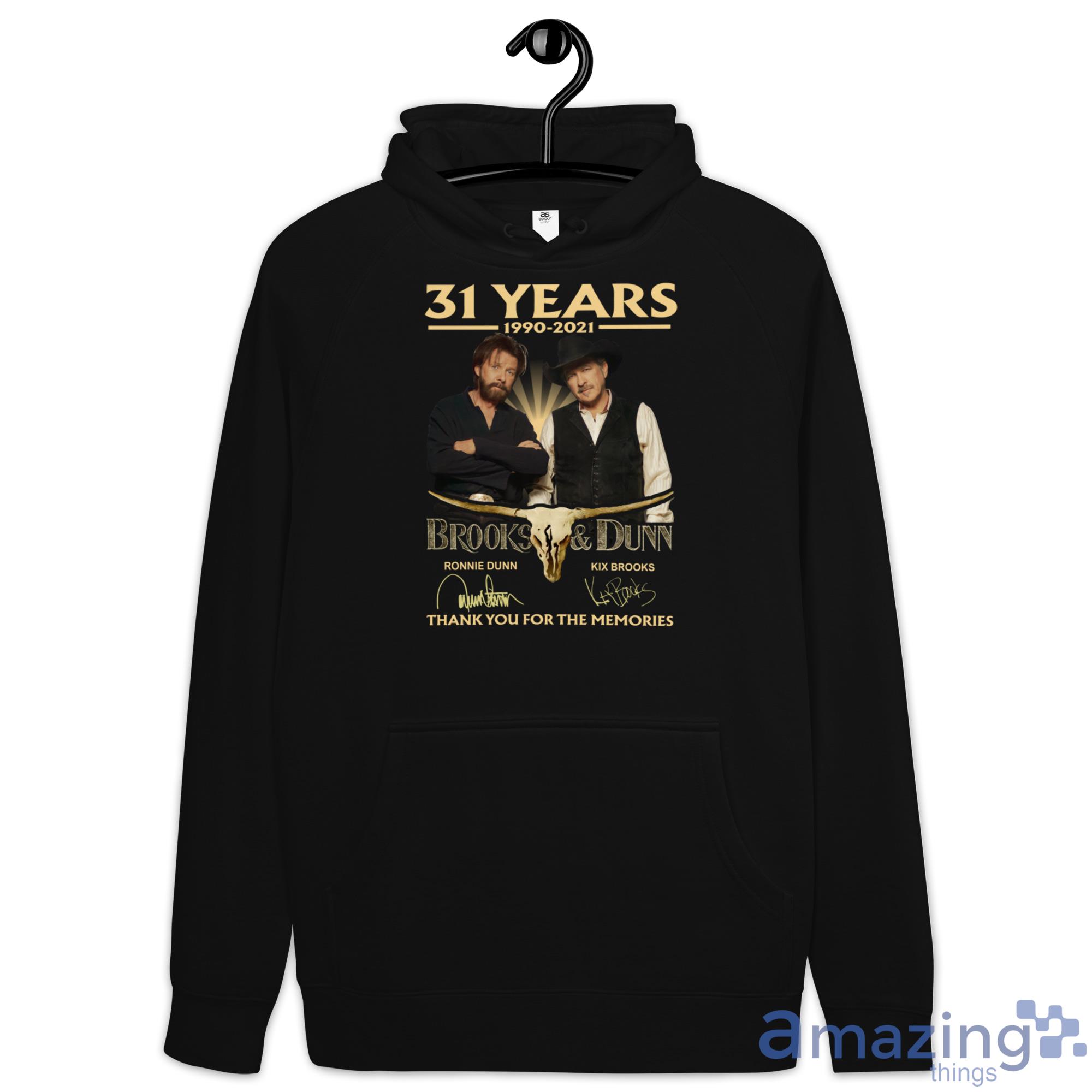 31 Years 1990 2021 Brooks & Dun Thank You For The Memories Shirt image 31 Years 1990-2021 Brooks & Dun Thank You For The Memories Shirt - Hoodie