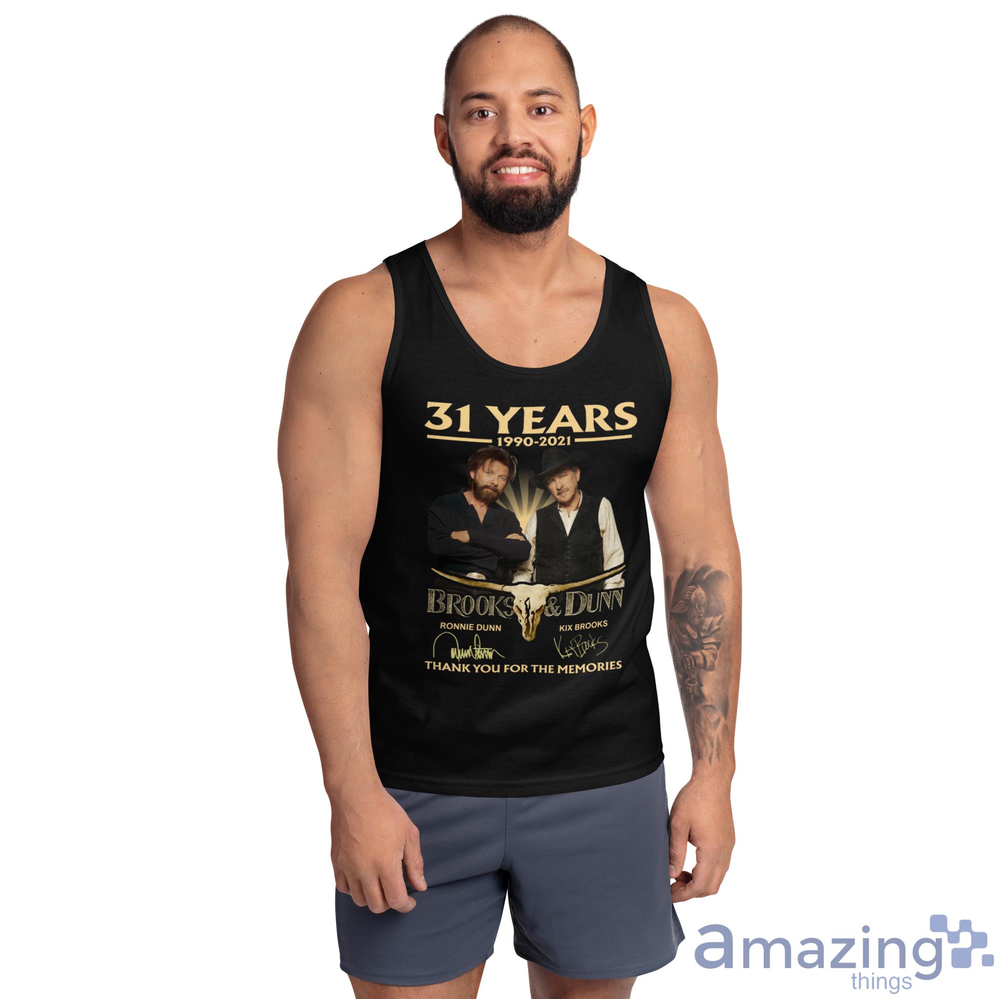 31 Years 1990 2021 Brooks & Dun Thank You For The Memories Shirt image 31 Years 1990-2021 Brooks & Dun Thank You For The Memories Shirt - Ultra Cotton Tank Top