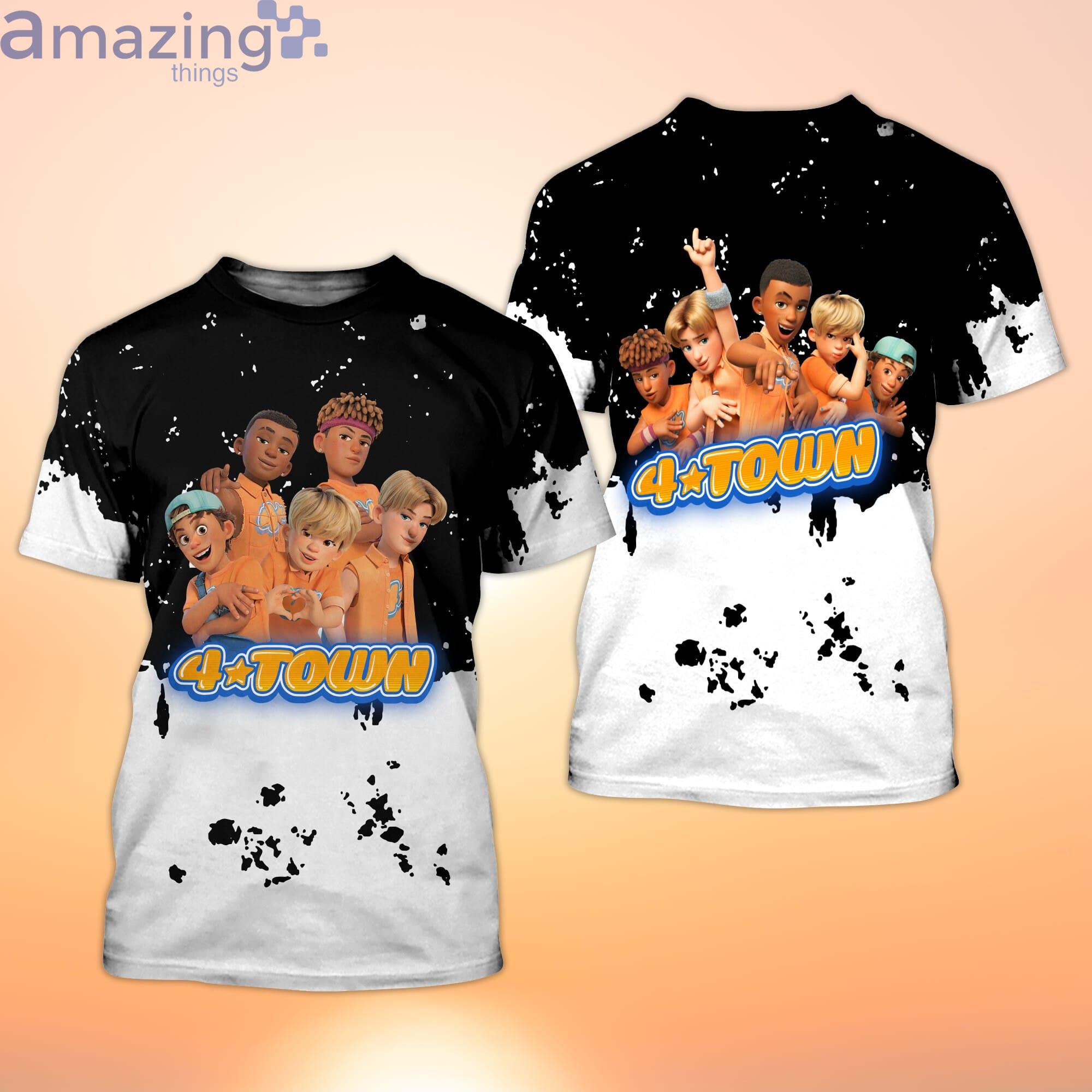 4 Town Turning Red Nobody Like U Splatter Paint Disney Cartoon 3D T-Shirts Product Photo 1 4 Town Turning Red Nobody Like U Splatter Paint Disney Cartoon 3D T-Shirts Product Photo 1