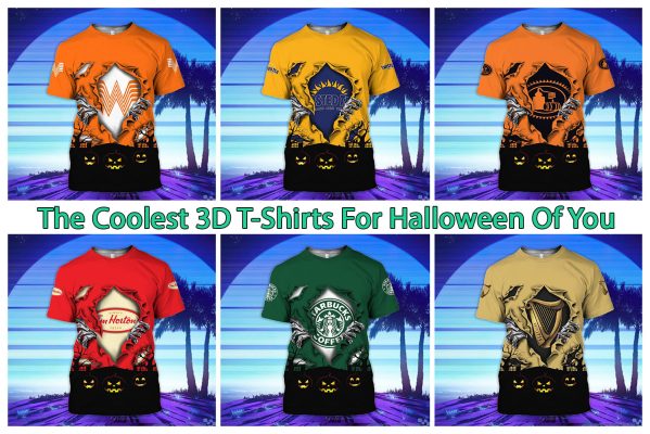 The Coolest 3D T-Shirts For Halloween Of You