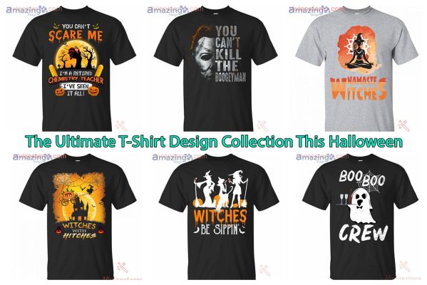 The Ultimate T-Shirt Design Collection This Halloween