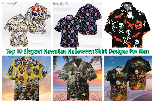 Top 10 Elegant Hawaiian Halloween Shirt Designs For Men