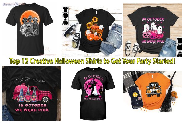 Top 12 Creative Halloween Shirts to Get Your Party Started!