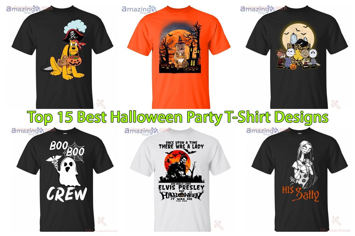 Top 15 Best Halloween Party T-Shirt Designs