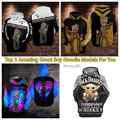 Top 5 Amazing Groot Boy Hoodie Models For You