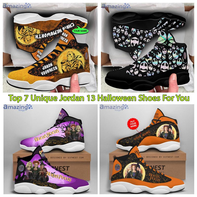 Top 7 Unique Jordan 13 Halloween Shoes For You