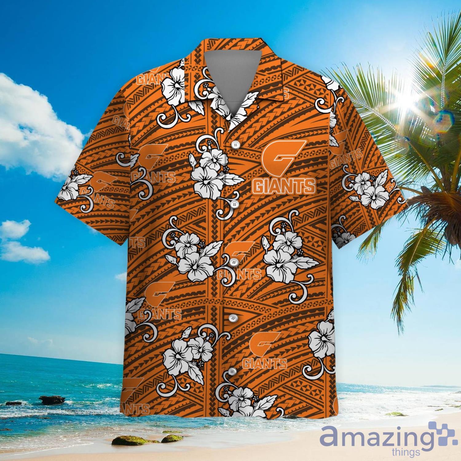 Custom Name AFL West Coast Eagles Tribal Pattern Hawaiian Shirt