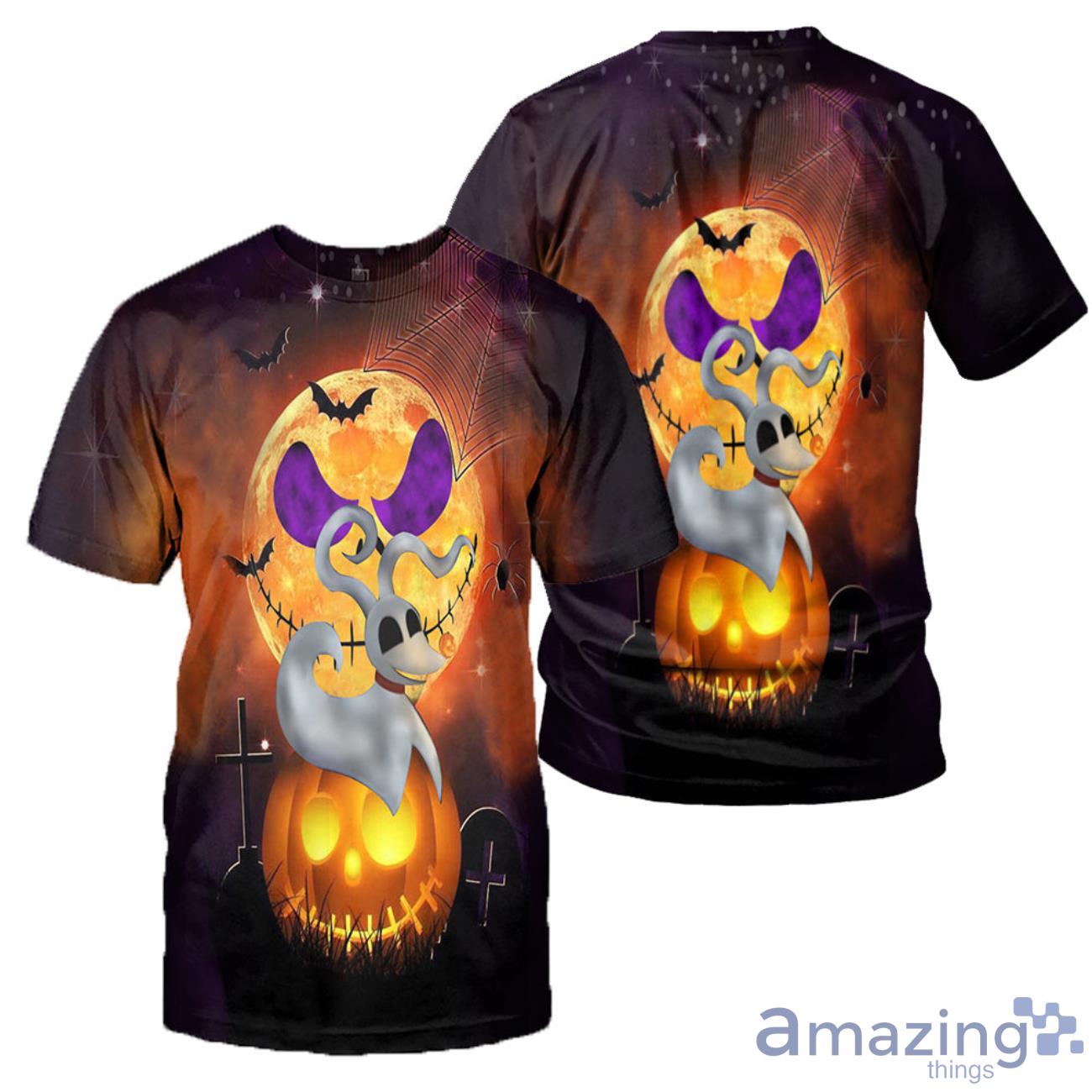 All Over Printed The Nightmare Before Christmas Pumpkin Halloween Gift 3D All Over Printed Shirts Product Photo 1
