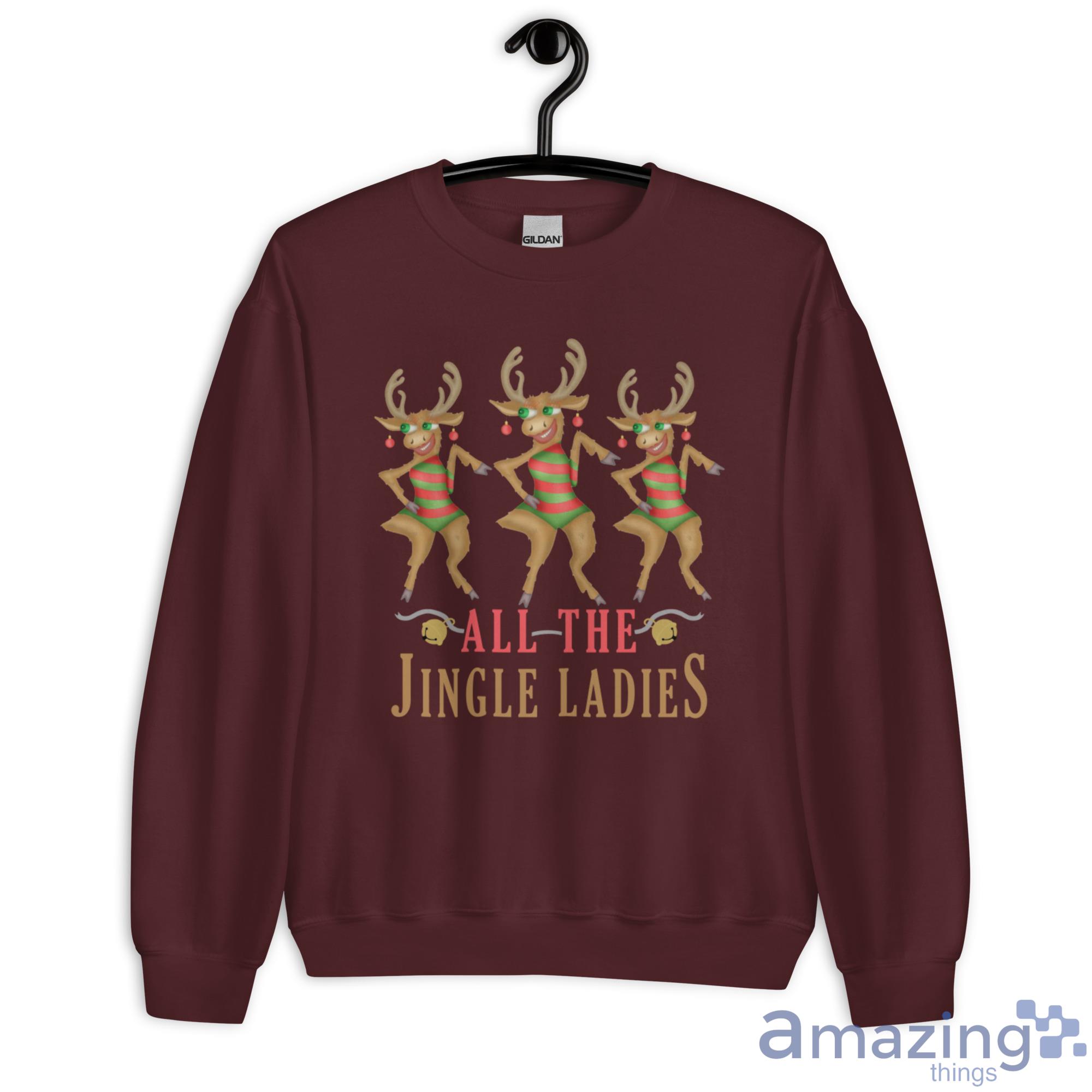 All the Jingle Ladies Shirt image All the Jingle Ladies Shirt - Unisex Heavy Blend Crewneck Sweatshirt-1