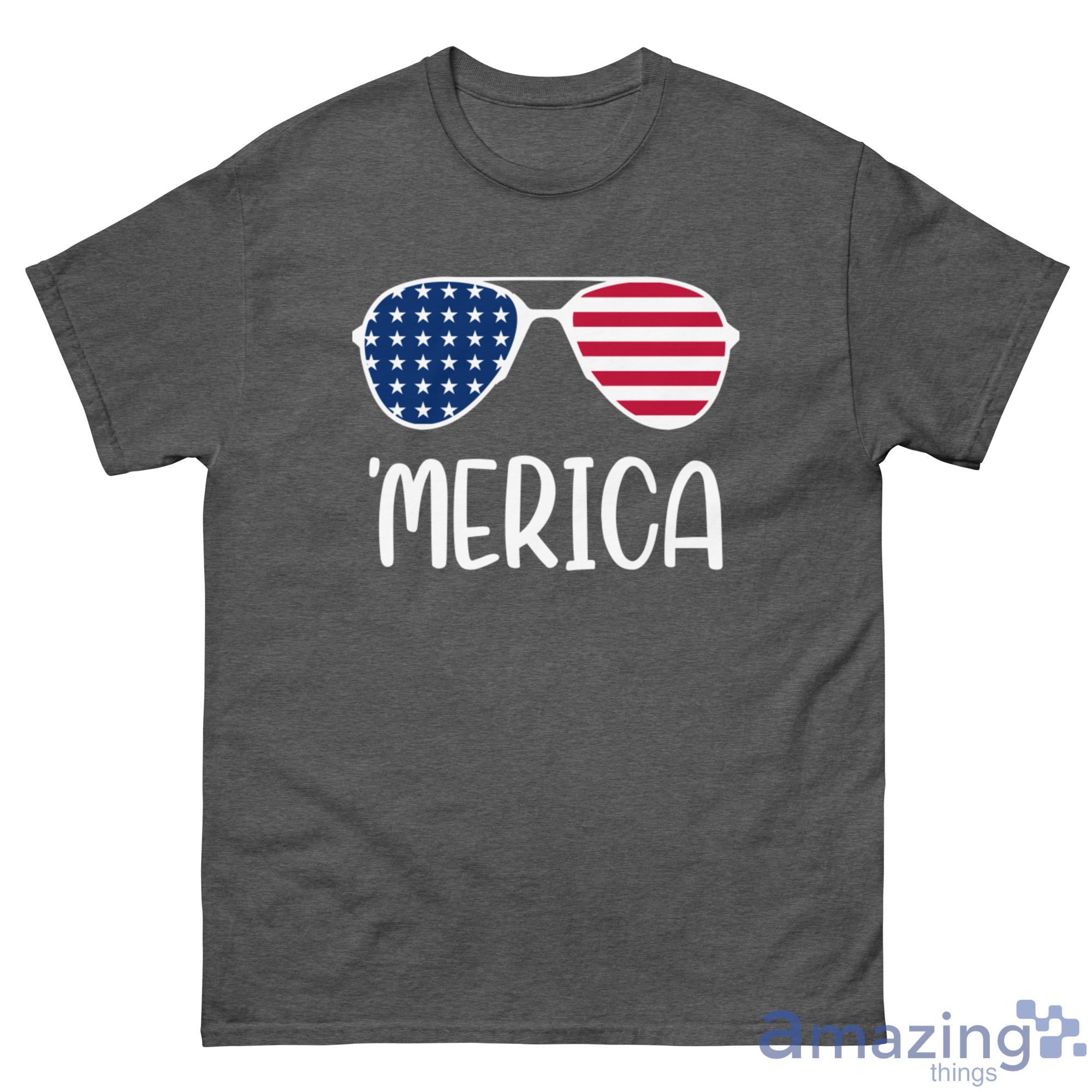 America Glasses USA 4th July Shirt - G500 Men’s Classic Tee-1