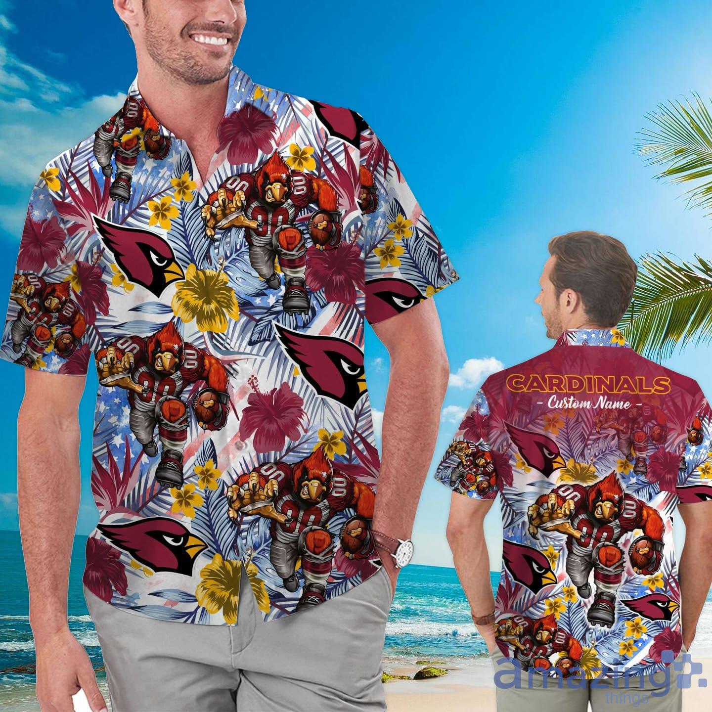 Arizona Cardinals Flowers Hawaii Shirt For Men Women