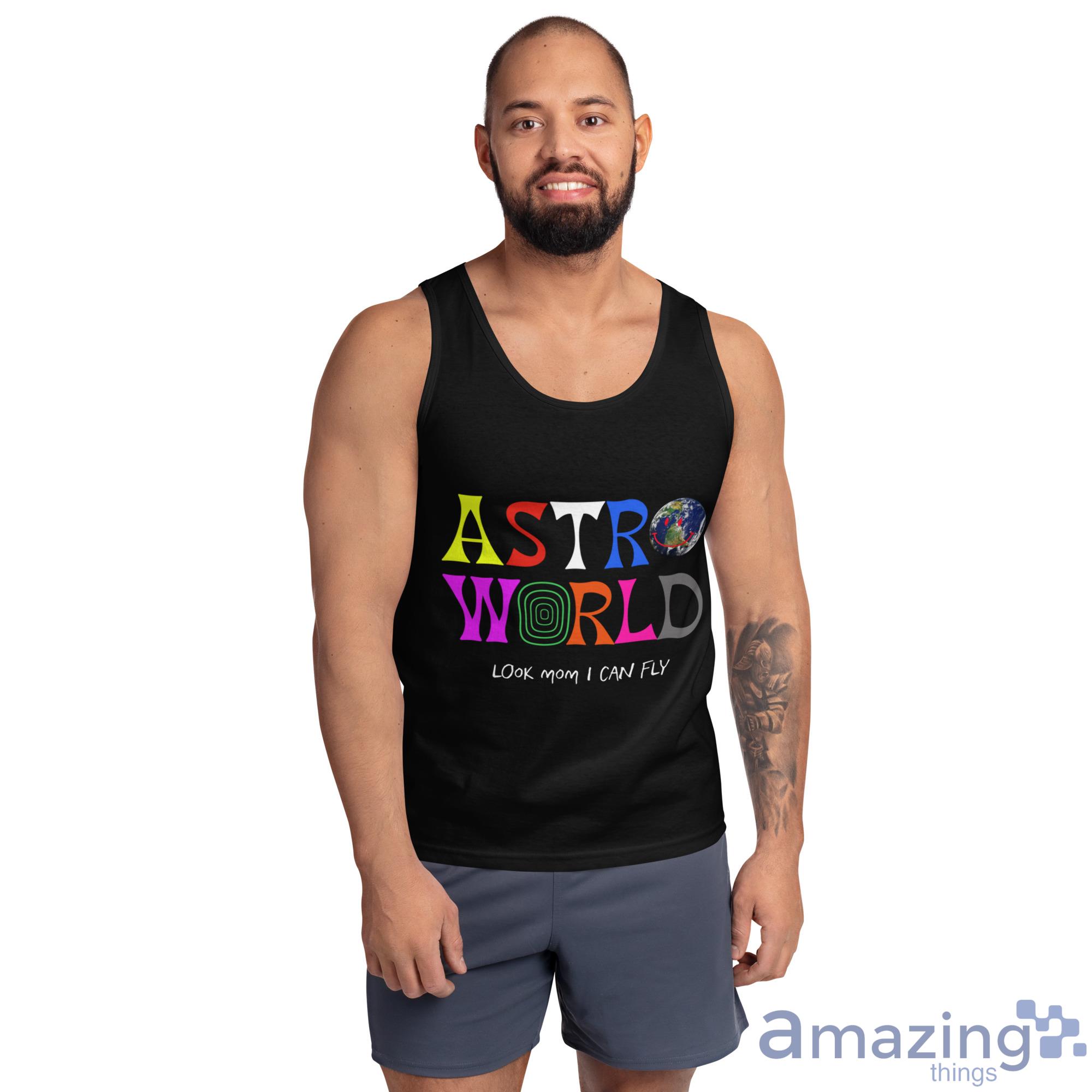 Astro World Look Mom I Can Fly Shirt image Astro World Look Mom I Can Fly Shirt - Ultra Cotton Tank Top