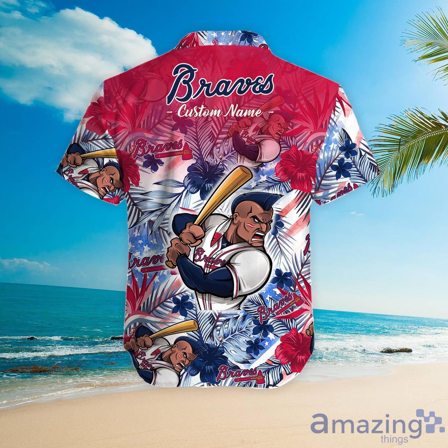 Atlanta Braves Funny Hawaiian Shirt - Growkoc