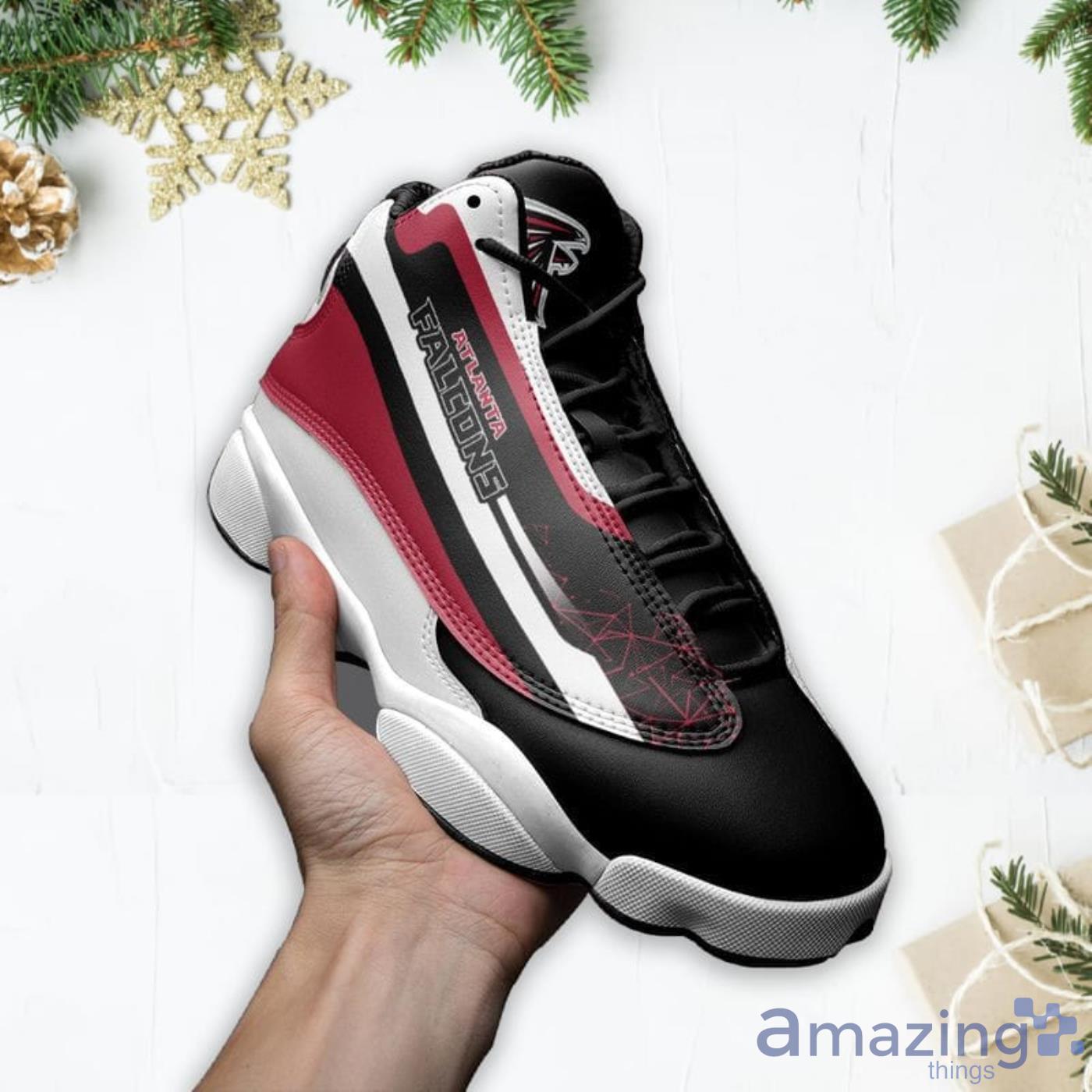 Atlanta Falcons Air Jordan 13 Shoes For Fans image Atlanta Falcons Air Jordan 13 Shoes For Fans Product Photo 3