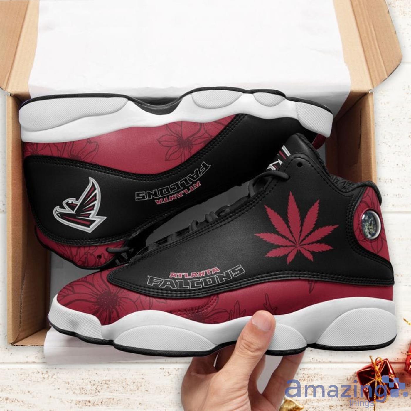 Atlanta Falcons Camo Pattern Air Jordan 13 Shoes For Fans