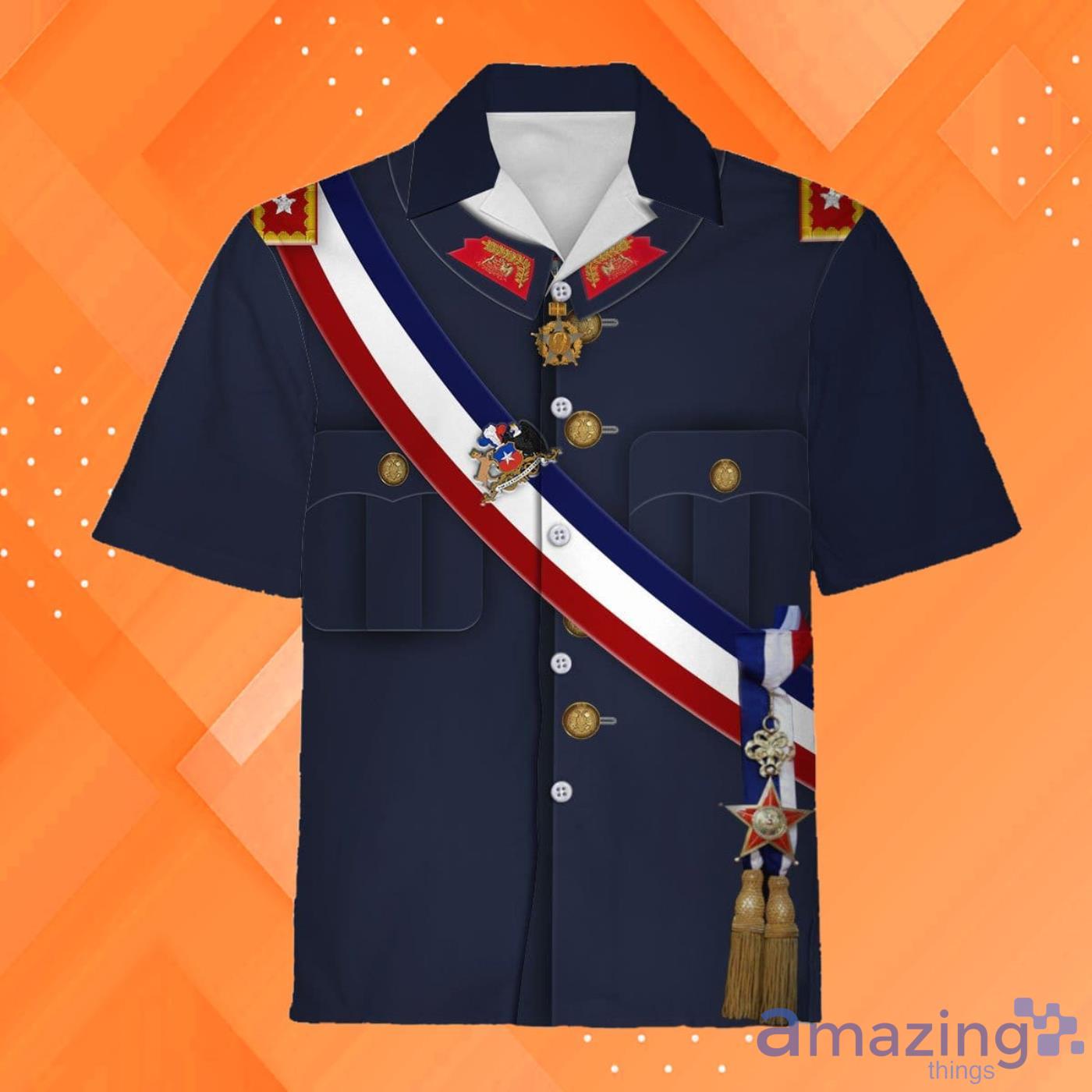 Augusto Pinochet Hawaiian Shirt Product Photo 1