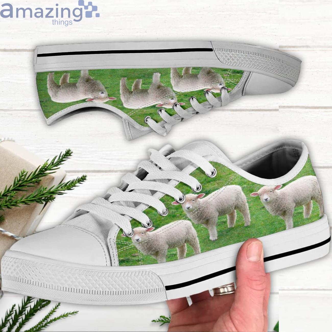Baby Sheep Shoes Baby Sheep Lover Low Top Canvas Shoes Product Photo 1 Baby Sheep Shoes Baby Sheep Lover Low Top Canvas Shoes Product Photo 1