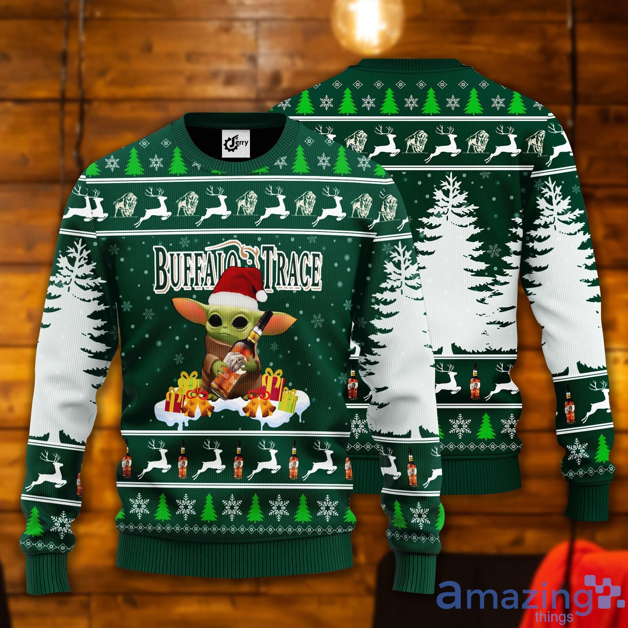 buffalo trace christmas sweater