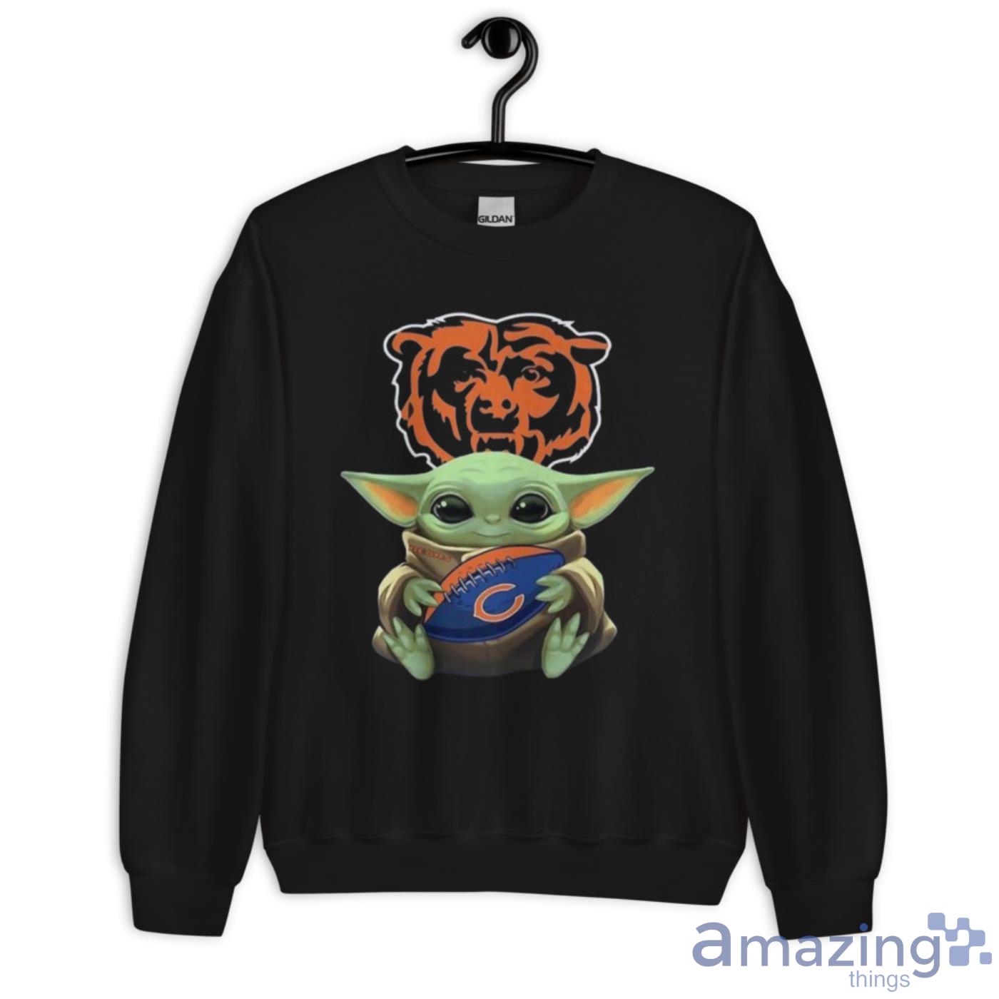 Baby Yoda Hug Chicago Bears Shirt image Baby Yoda Hug Chicago Bears Shirt - baby-yoda-hug-chicago-bears-shirt-4