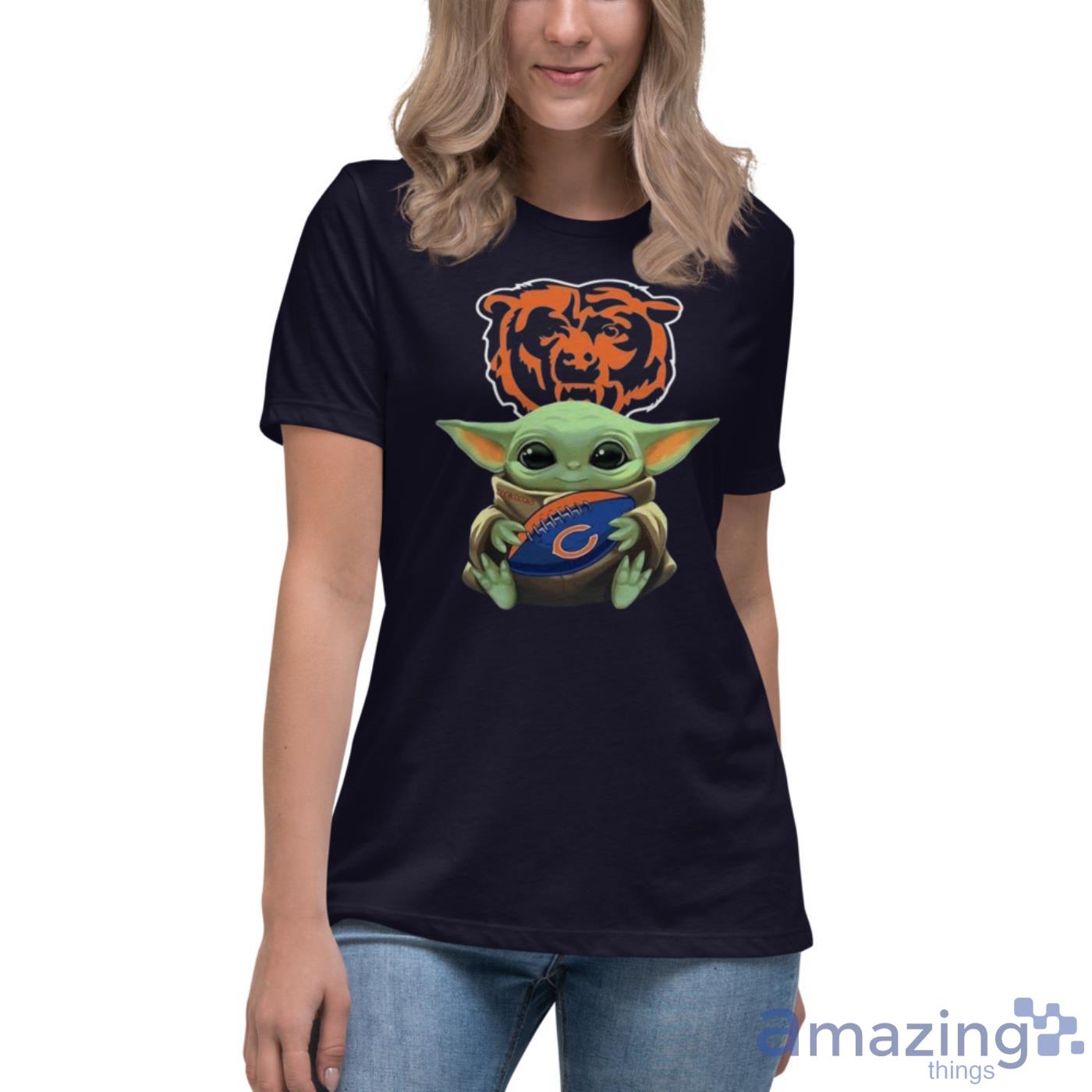 Baby Yoda Hug Chicago Bears Shirt image Baby Yoda Hug Chicago Bears Shirt - baby-yoda-hug-chicago-bears-shirt-6