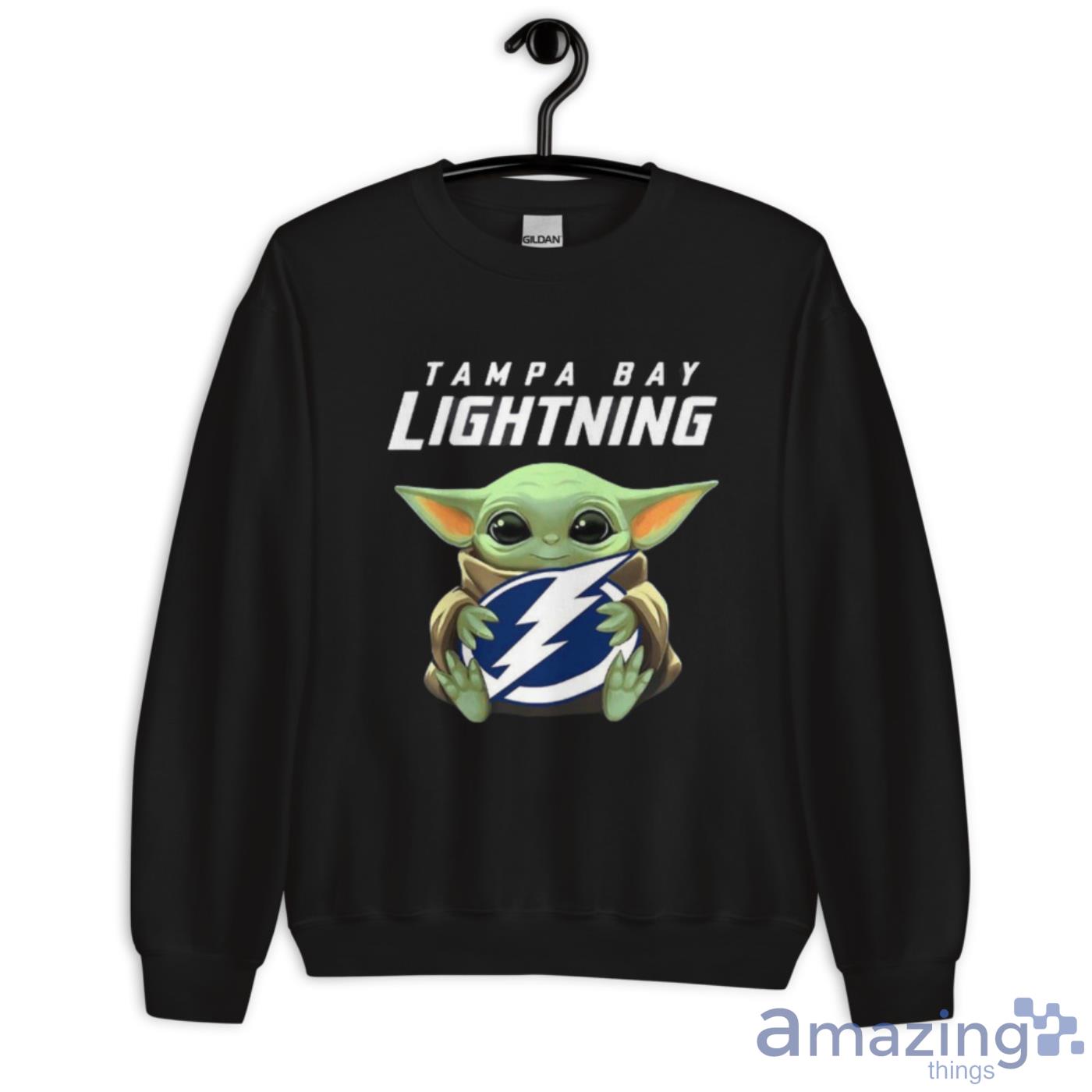 Baby Yoda hug Tampa Bay Lightning shirt, hoodie, sweater