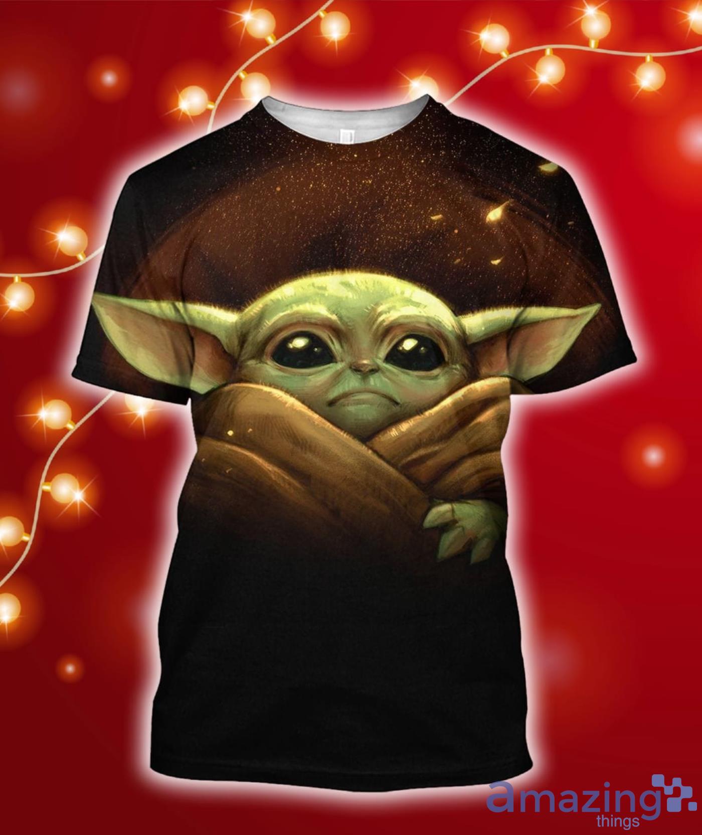 Baby Yoda Star Wars All Over Print 3D Shirt Product Photo 1