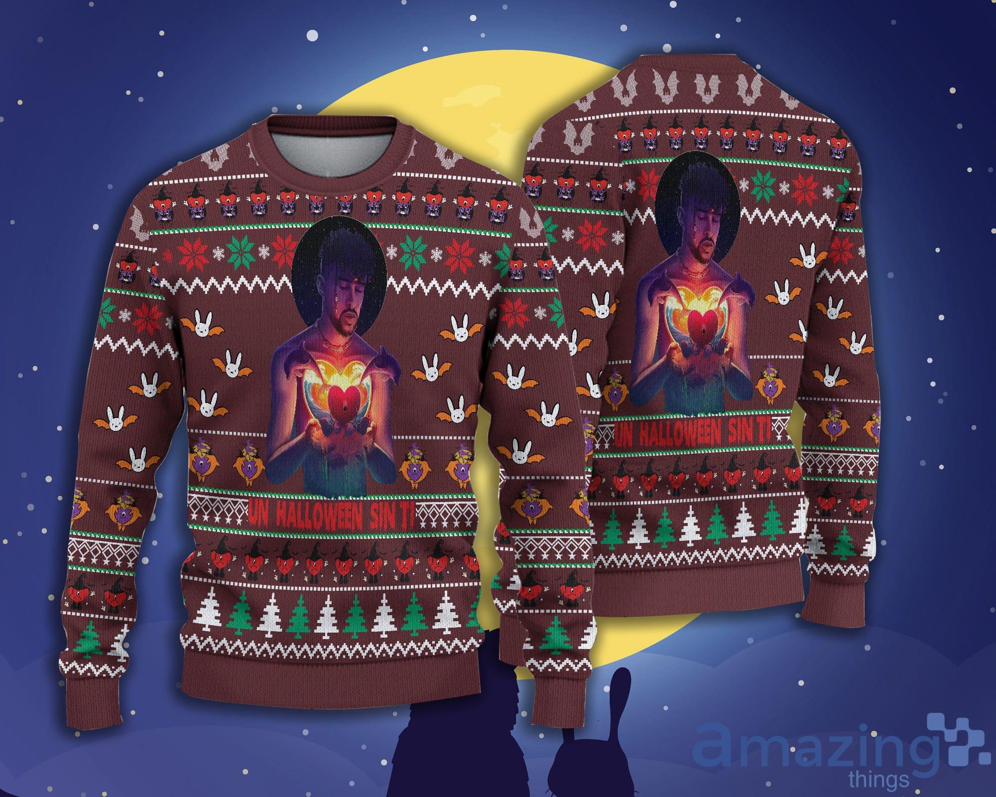 Bad Bunny Halloween Baby Benito Un Verano Sin Ti Halloween Gift Ugly Sweater Product Photo 1