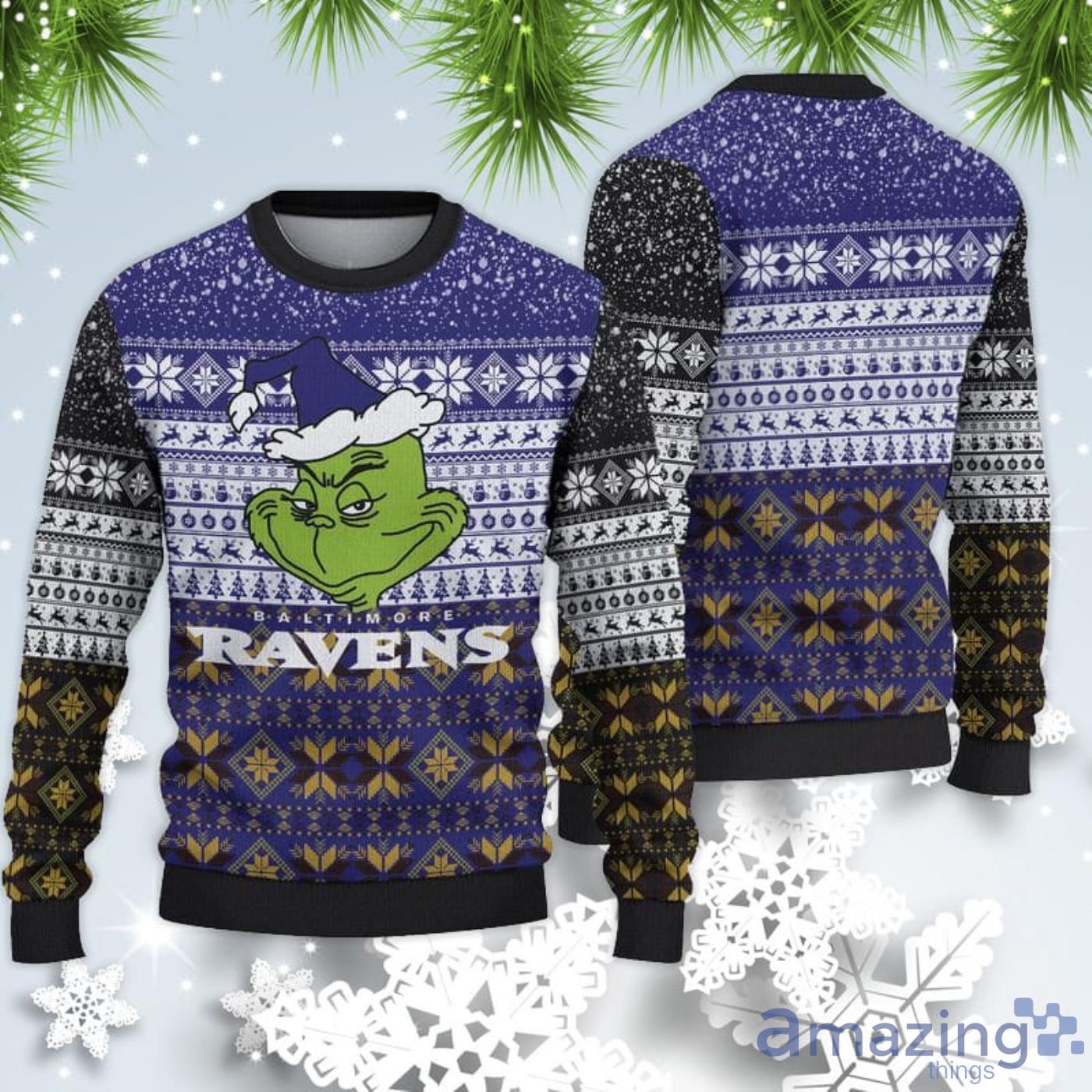 baltimore ravens christmas sweater