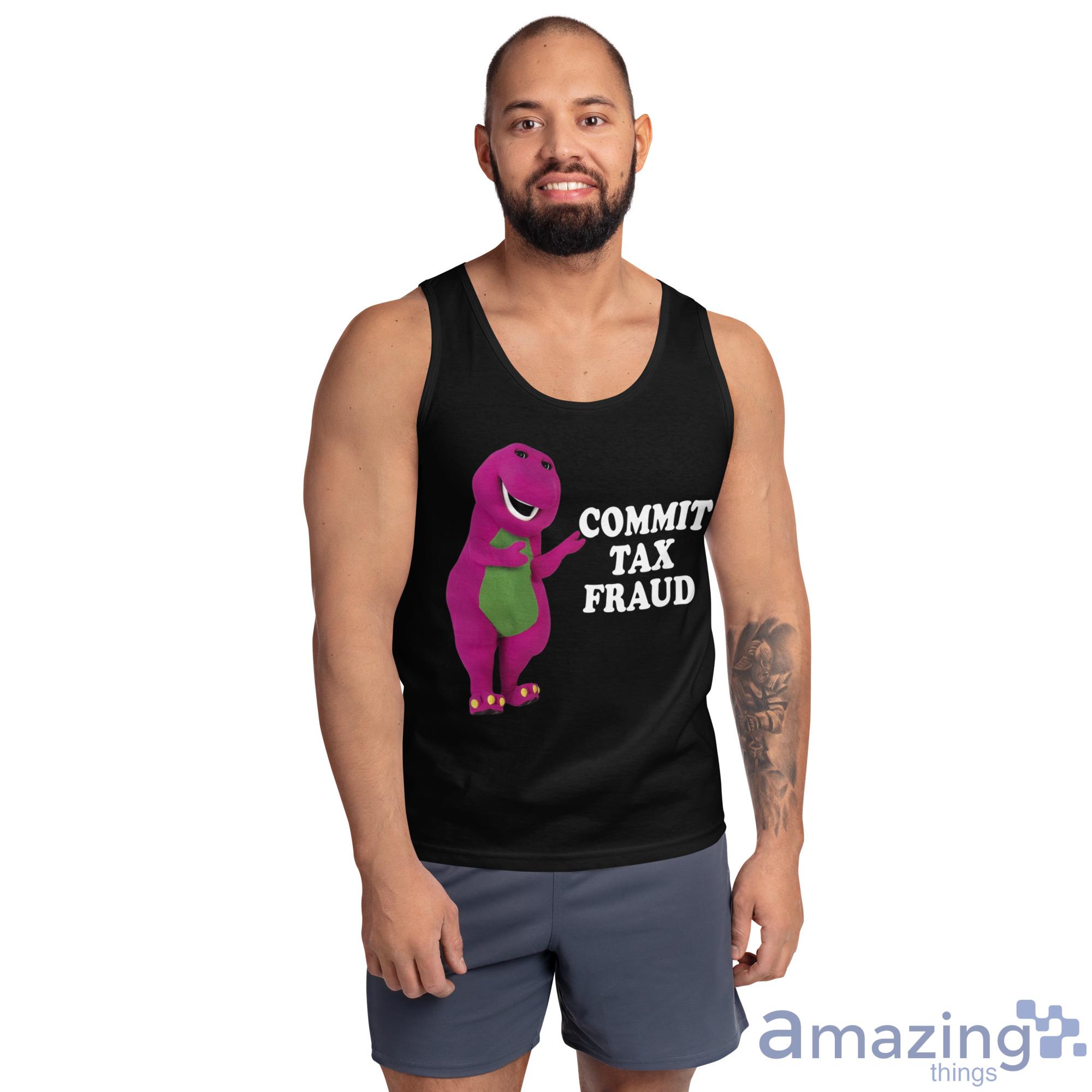 Barney Commit Tax Fraud Shirt image Barney Commit Tax Fraud Shirt - Ultra Cotton Tank Top