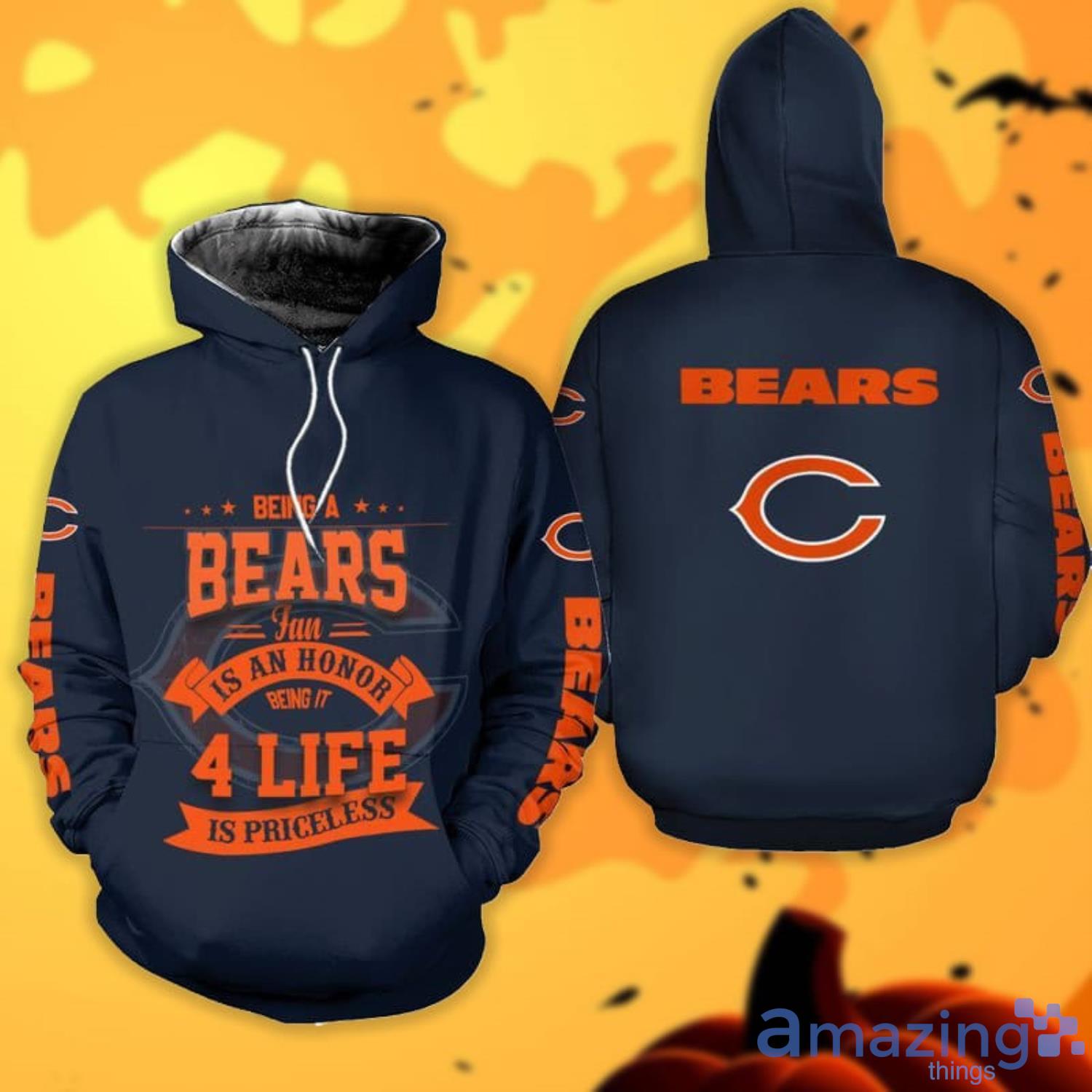 Being A Bears Fan Is An Honor 3D All Over Printed Shirts Product Photo 1