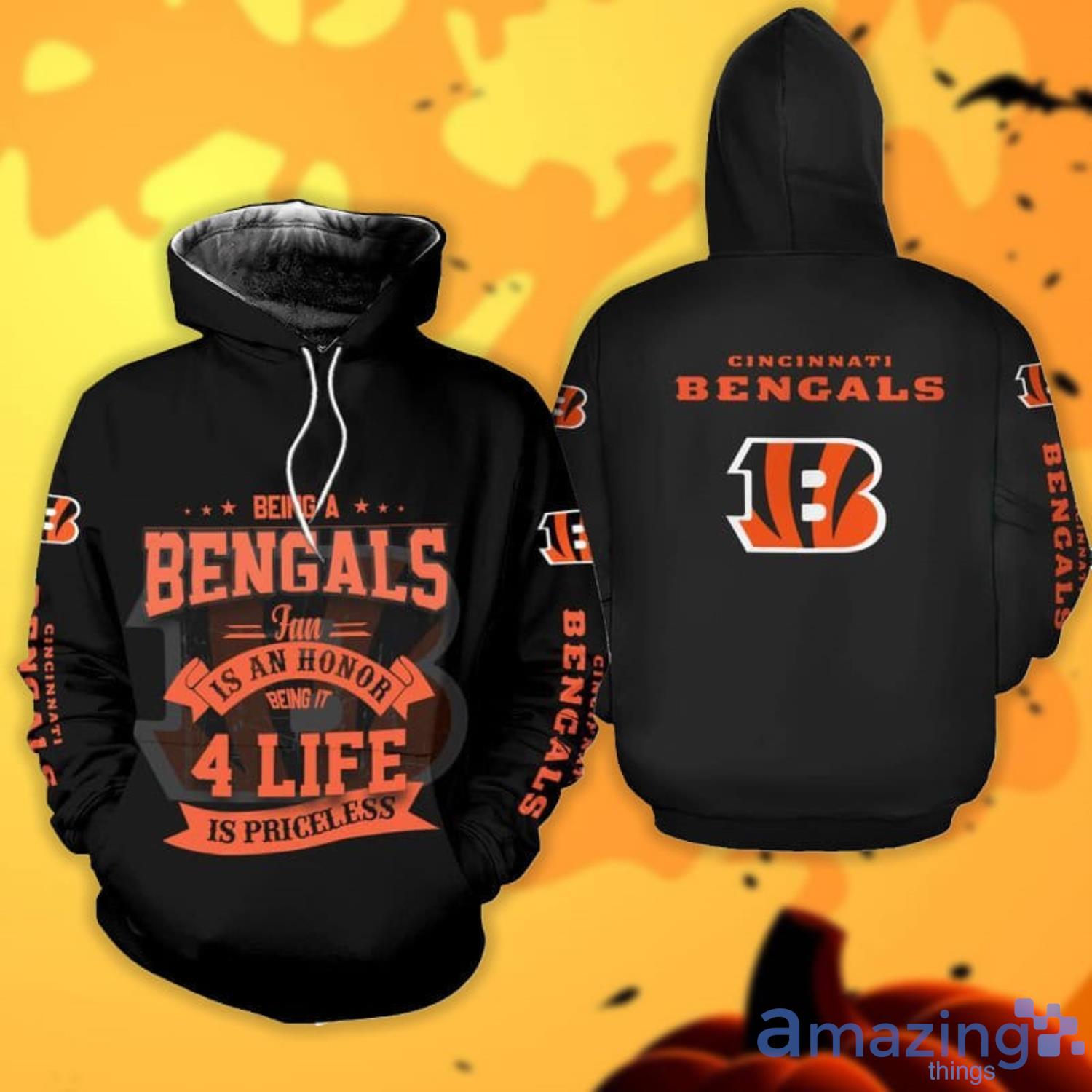 Being A Bengals Fan Is An Honor 3D All Over Printed Shirts Product Photo 1