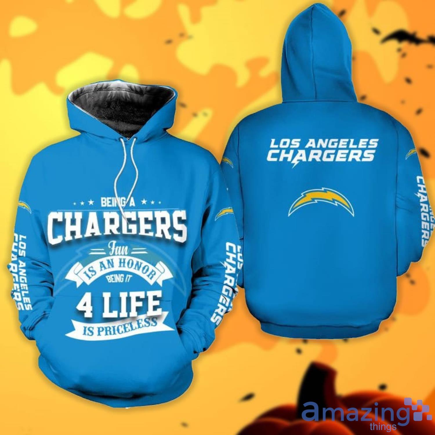 Being A Chargers Fan Is An Honor 3D All Over Printed Shirts Product Photo 1