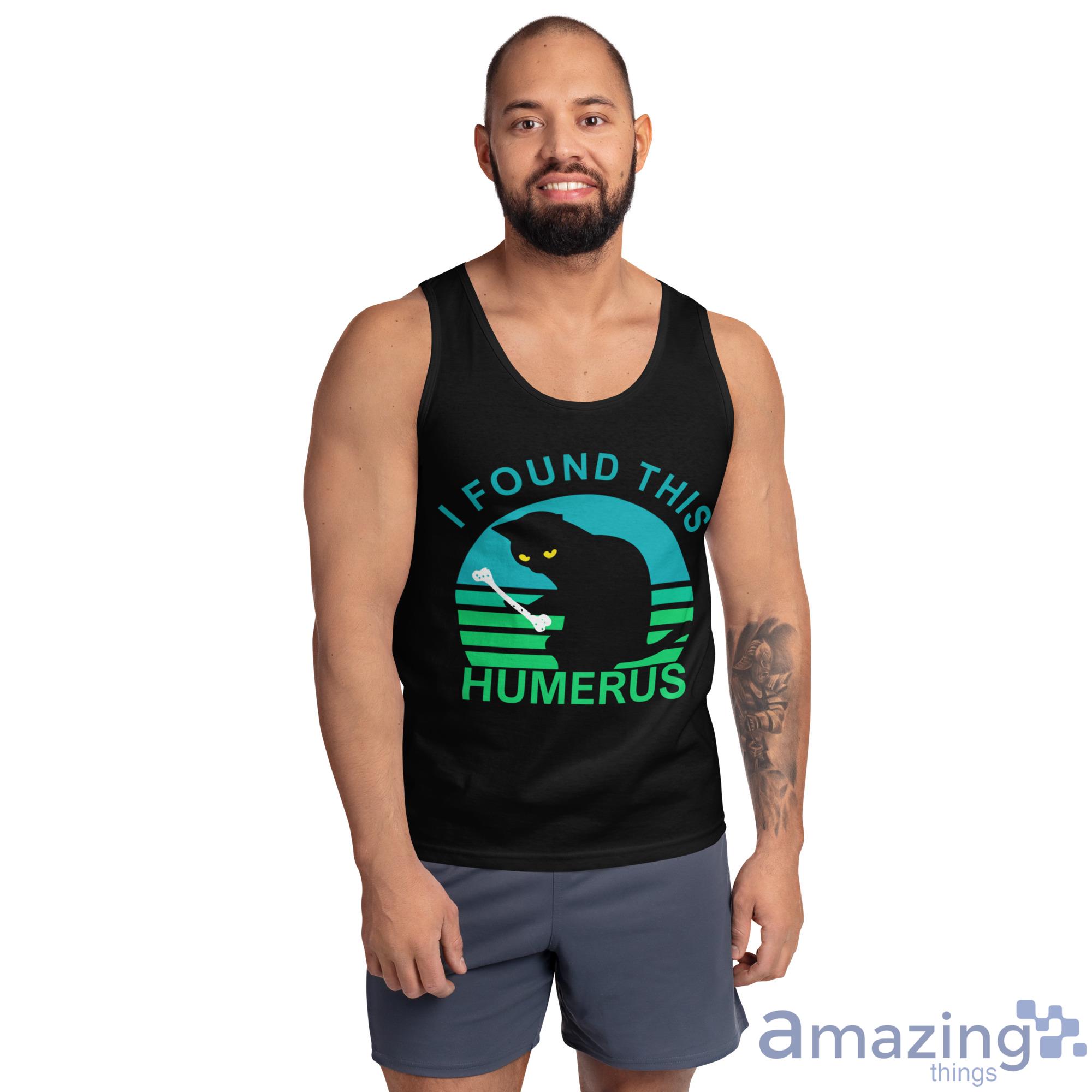 Black Cat I Found This Humerus Shirt image Black Cat I Found This Humerus Shirt - Ultra Cotton Tank Top
