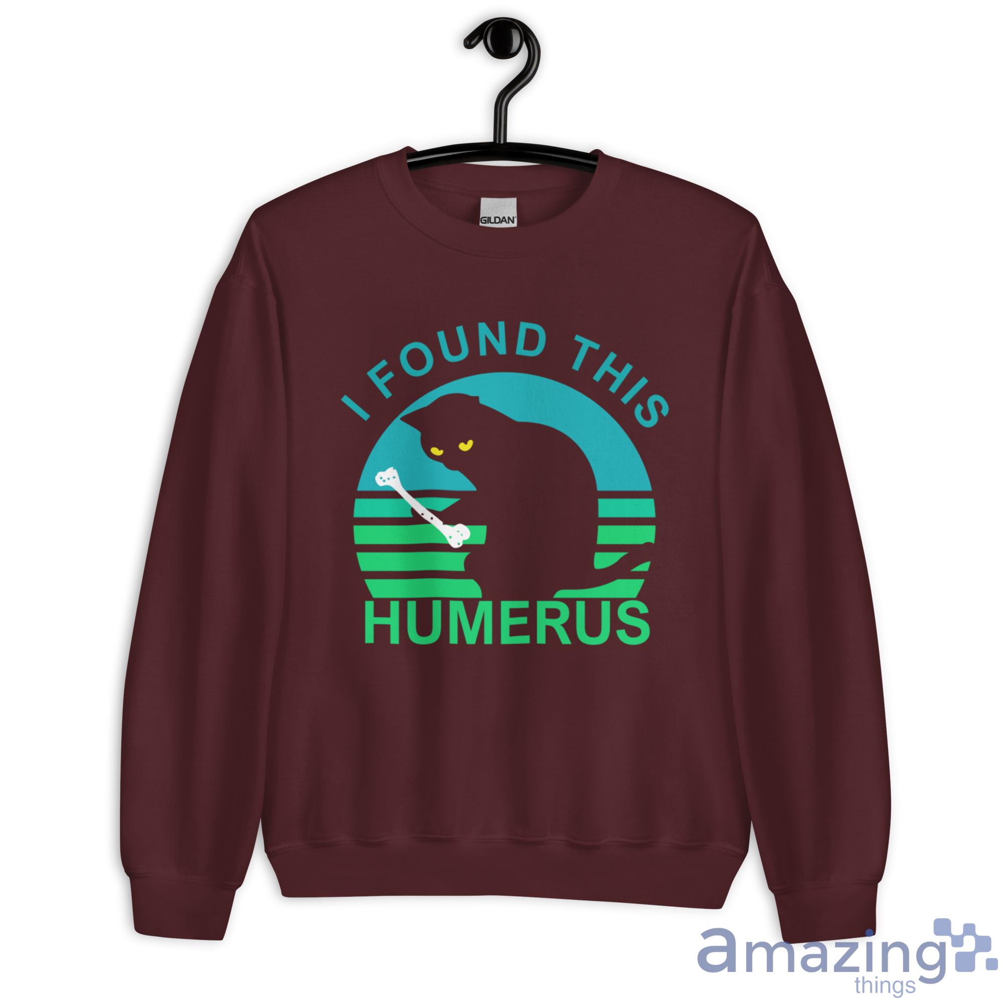 Black Cat I Found This Humerus Shirt image Black Cat I Found This Humerus Shirt - Unisex Heavy Blend Crewneck Sweatshirt-1