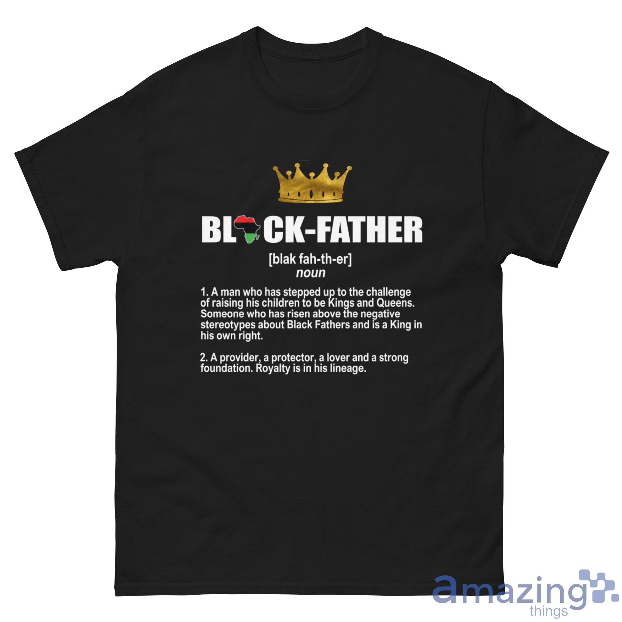 Black Father Africa King Shirt image Black Father Africa King Shirt - G500 Men’s Classic Tee
