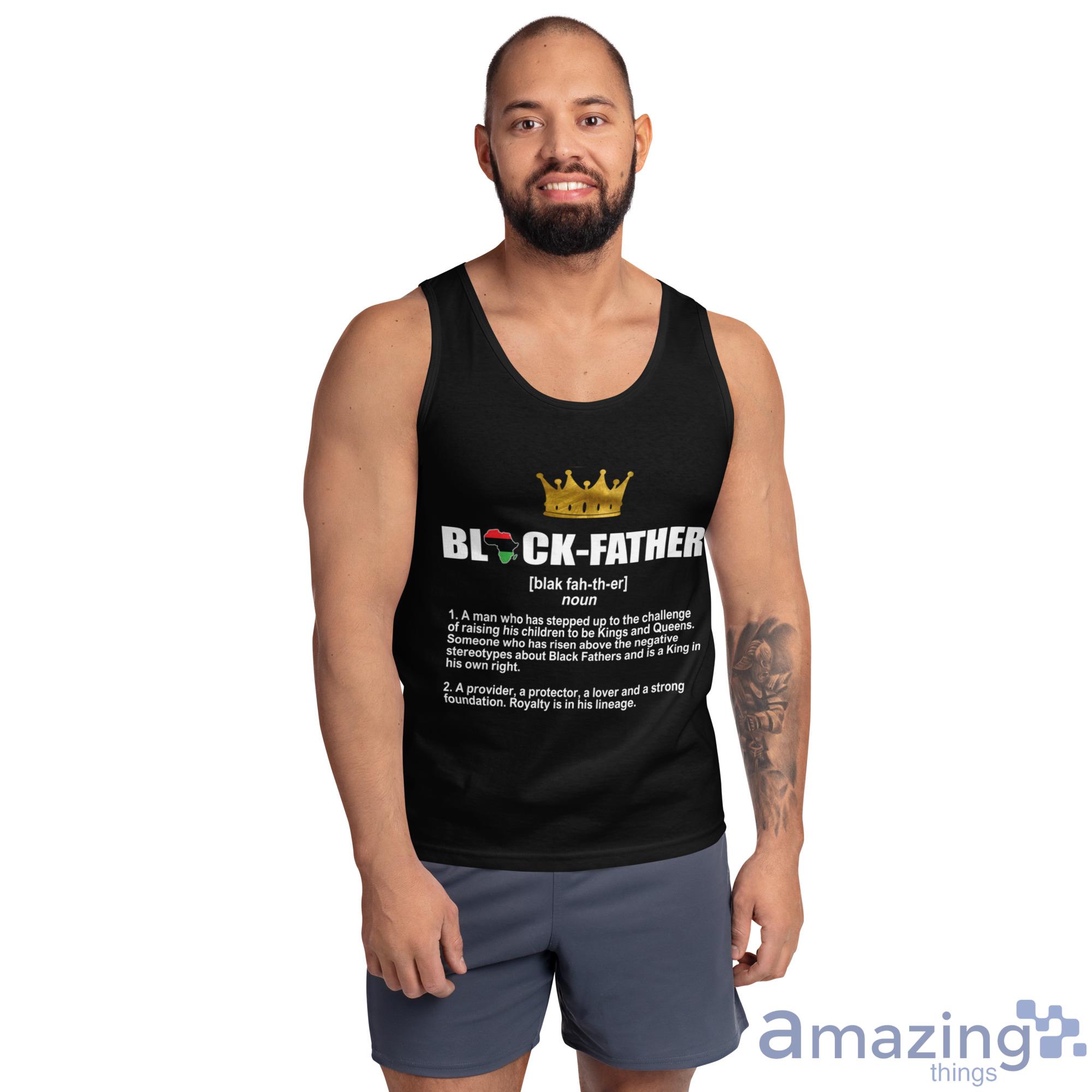 Black Father Africa King Shirt image Black Father Africa King Shirt - Ultra Cotton Tank Top