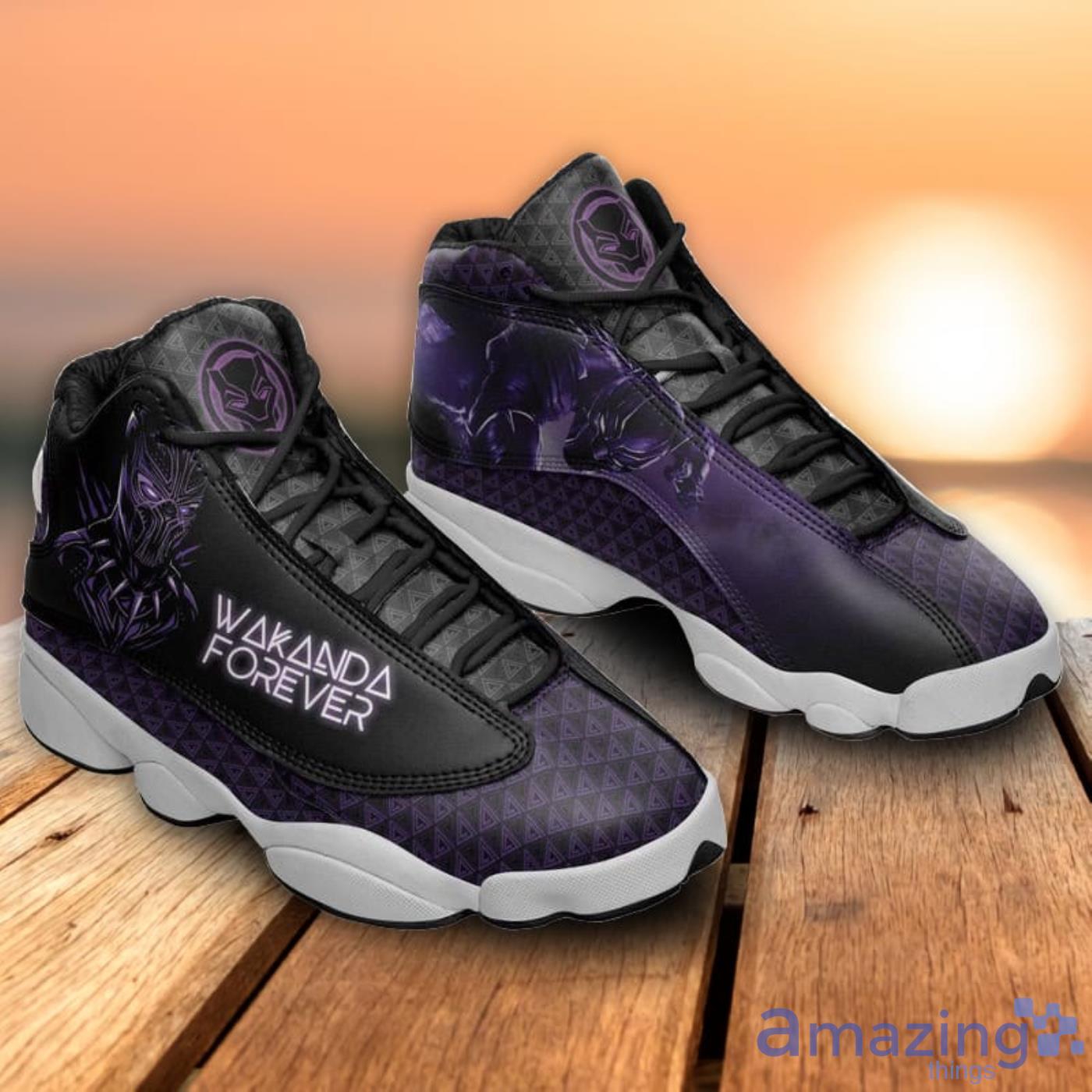 Ride område raket Black Panther Wakanda Forever Limited Edition Air Jordan 13 Shoes For Fans