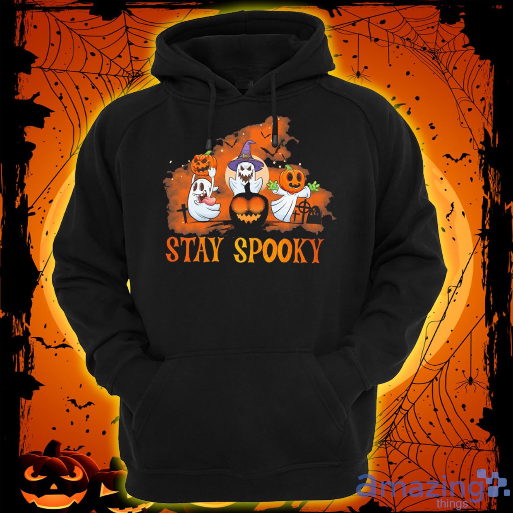 Boos Witch Pumpkin Stay Spooky Happy Halloween Trending T Shirt 2022 image Boos Witch Pumpkin Stay Spooky Happy Halloween Trending T-Shirt 2022 Product Photo 5