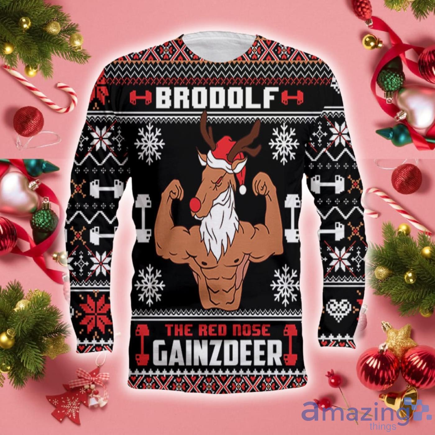 brodolf christmas jumper