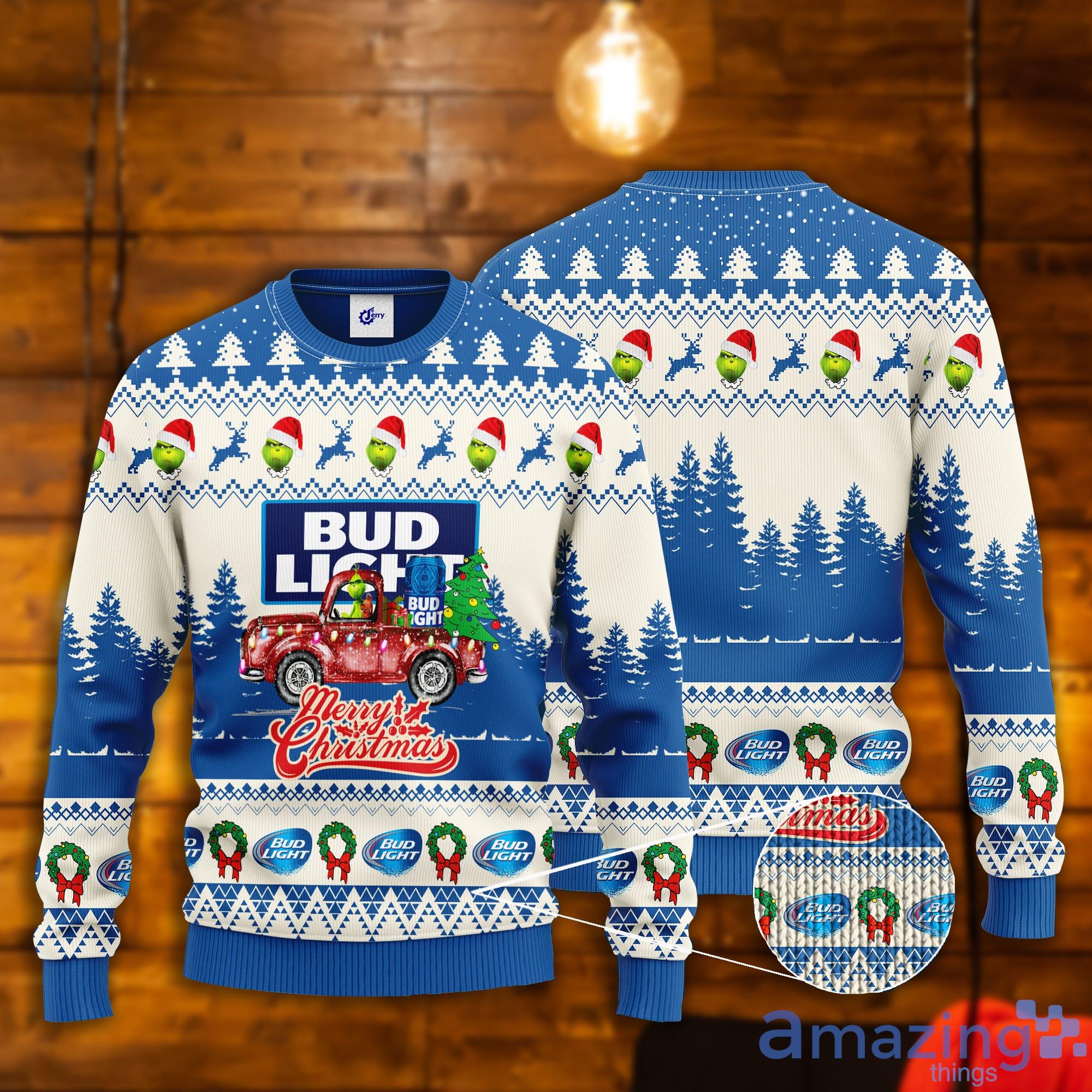 Dallas Cowboys Light Up Ugly Sweater - Navy/Silver