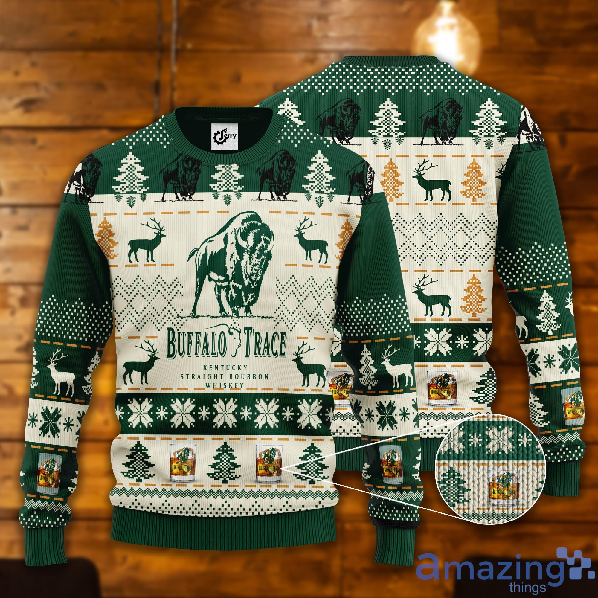 buffalo trace christmas sweater